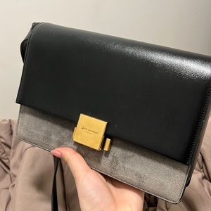 Black and grey authentic YSL bag (Bchasse)